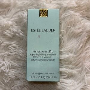 Estee Lauder Perfectionist Pro Skincare - Light Blue and Gold
